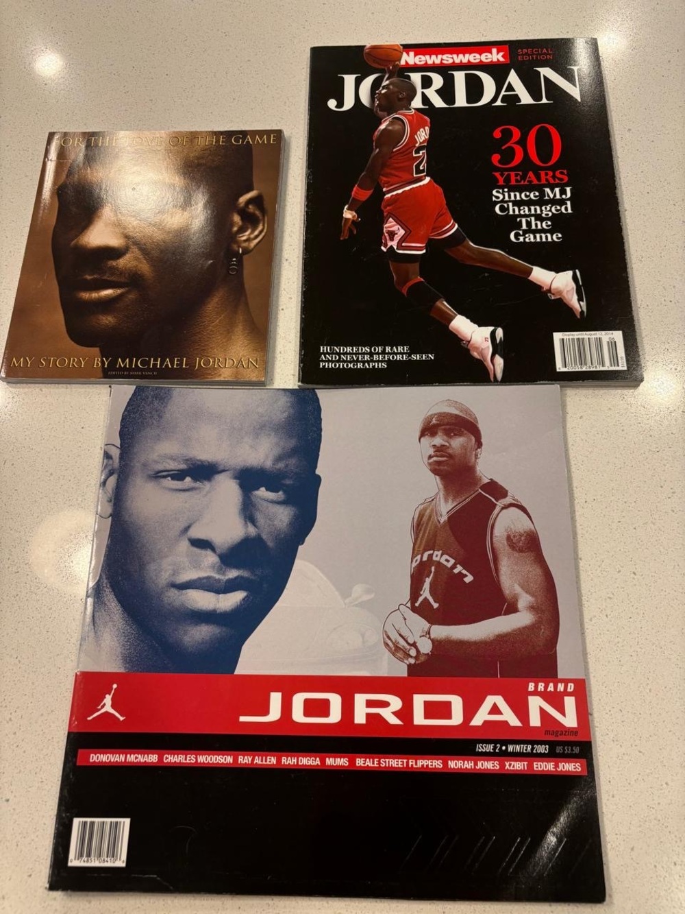 Michael Jordan Magazine Newsweek Special 30 Years Jordan Brand Issue 2 2003 #R22